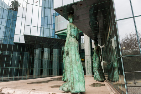 WARSAW, POLAND. EUROPE - MARCH 8: The Supreme Court in Warsaw Poland on March 8, 2015のeditorial素材