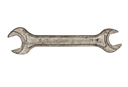 Wrench isolated on white background