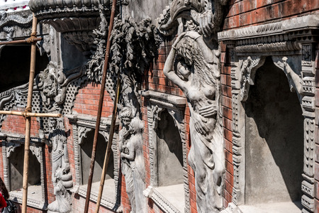 Gupteshwar Mahadev Cave in Pokharaの写真素材