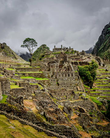 Incredibly beatiful site of Machu Picchu