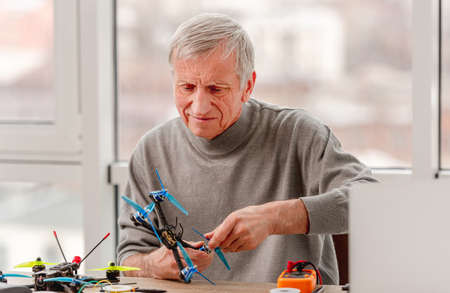 Quadcopter repairing processの写真素材