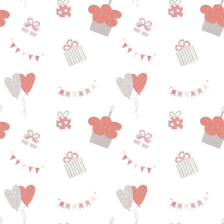 Festive birthday pattern