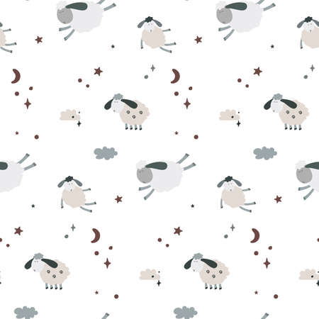 Cute baby paintingsのイラスト素材