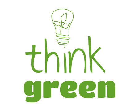 Eco friendly vectorのイラスト素材
