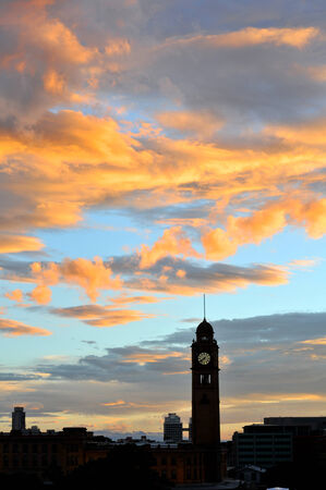 Central station Sydney Golden Cloudのeditorial素材