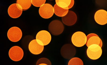 Background with Christmas lights with bokeh.の写真素材