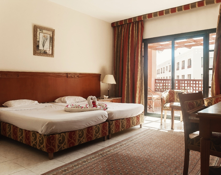 Interior rooms in Hurghada. Egypt. "The Golden 5" October 5, 2016.のeditorial素材