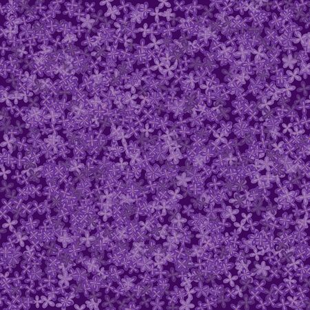 vector floral pattern with flowers of lilac