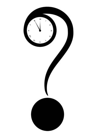 illustration concept of the query markのイラスト素材