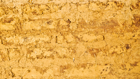 Background clay block  people can built the wall or house.の写真素材
