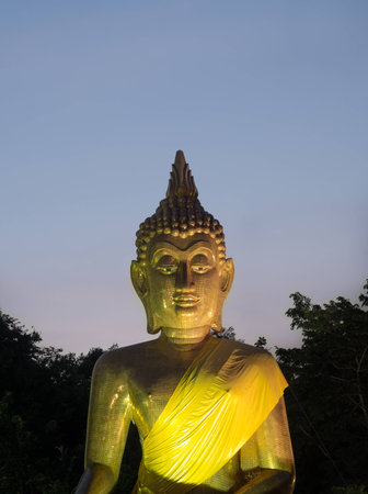 buddha statue in thailandの写真素材