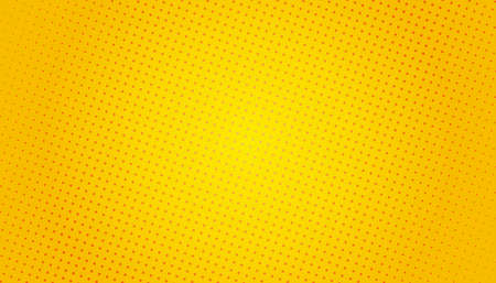 Pop Art background. Retro dotted background. Vector illustration. Halftone yellow pop artのイラスト素材