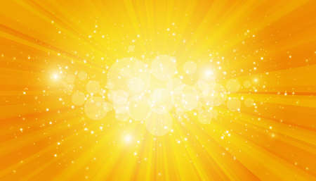 Pop Art background. Retro dotted background. Vector illustration. Halftone yellow pop artのイラスト素材