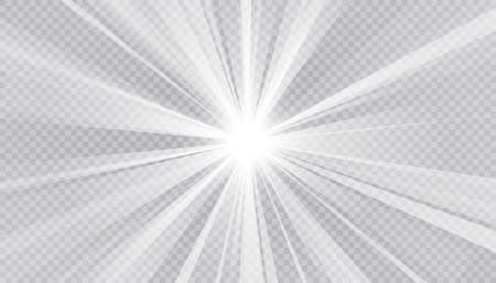 Bright ray abstract and light background. Vector and illustration.のイラスト素材