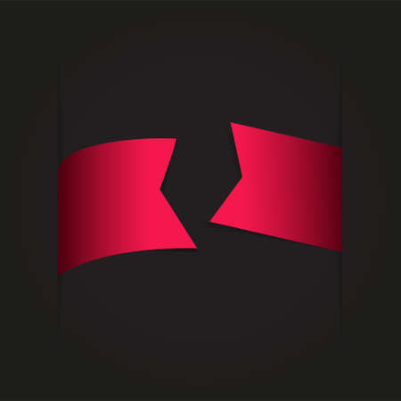 Black friday sale ribbon banners collection isolated. Vector price tags.のイラスト素材