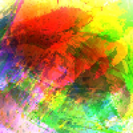 Abstract square pixel mosaic backgroundのイラスト素材