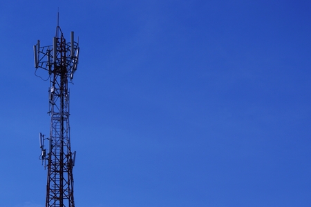 mobile phone towerのeditorial素材