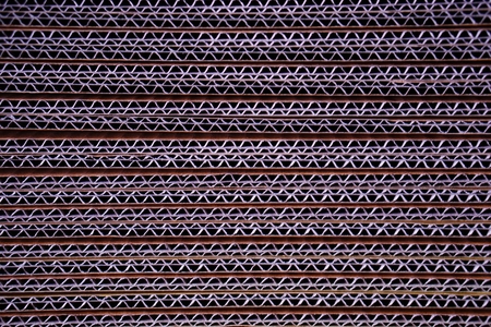 closeup bunch of carton boxes in the warehouseの写真素材