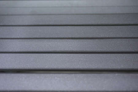 sand blasting on the aluminium tube