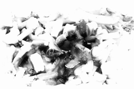 abstract black and white charcoal for background used