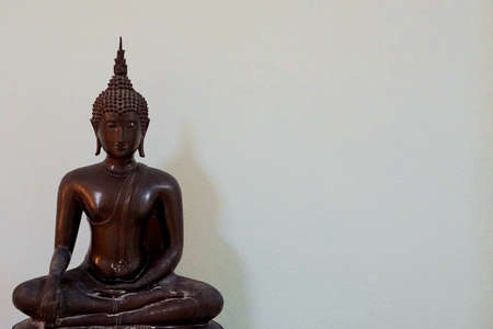 image of Thai Buddha status made from brassの写真素材