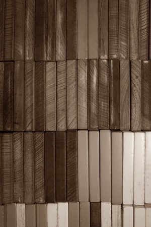 abstract square wood block shape for background used