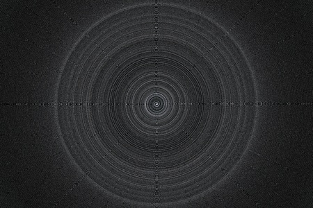 abstract spiral of black and white for background usedの写真素材