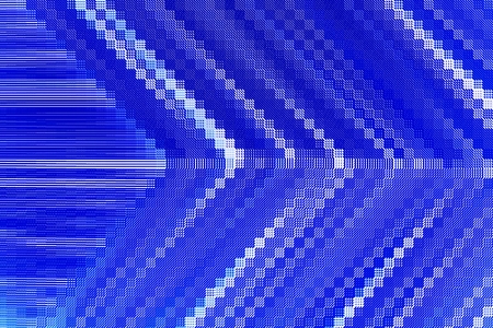 abstract of line up blue angle shapeの写真素材