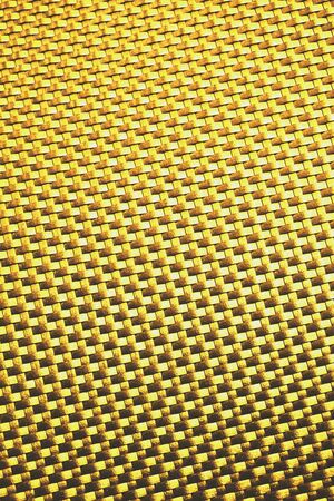 abstract of golden square mosaic block textureの写真素材