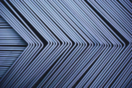 abstract of blue mosaic block texture for background usedの写真素材