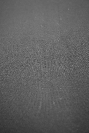 closeup of black fabric texture for background usedの写真素材
