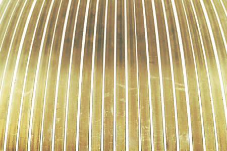 abstract of golden and white metal lathの写真素材