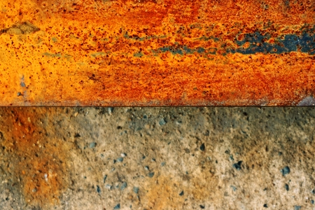 abstract of rust on metal texture for background used