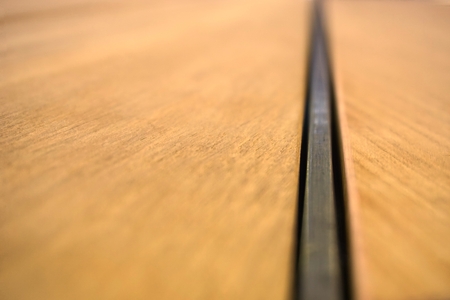 abstract of lineup wood board for background usedの写真素材