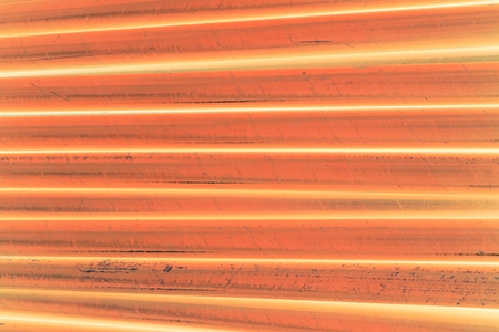 abstract orange neon light for background usedの写真素材