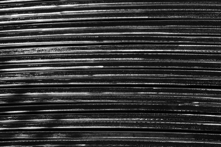 abstract of oblique metal line for background usedの写真素材