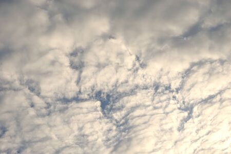 abstract of cloudscape with the blue sky for background used