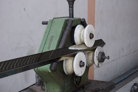 working of tube extrusion machine in factory