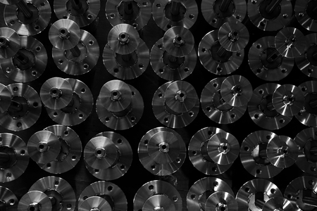 abstract of metal spare part for background used