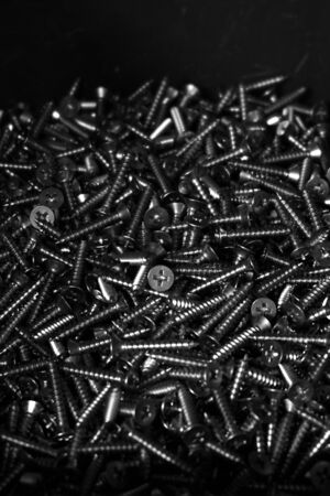 abstract of set screw use in the factoryの写真素材