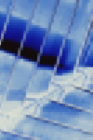 abstract stack of metal angle for background usedの写真素材