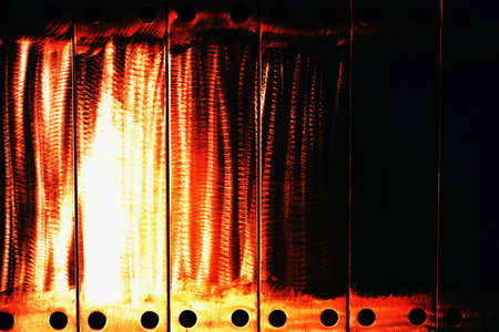 abstract of metal lath for background usedの写真素材