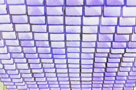 stack of metal tube for background used