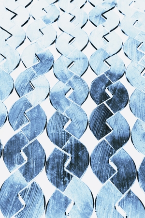 abstract of metal with variety shape for background used