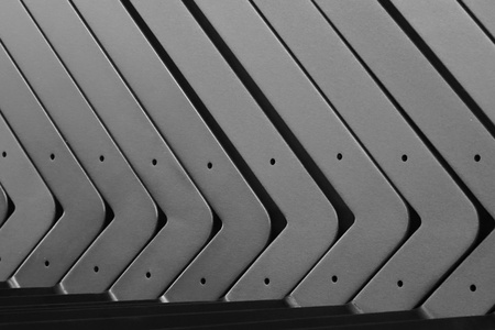 abstract of metal angle texture for background usedの写真素材