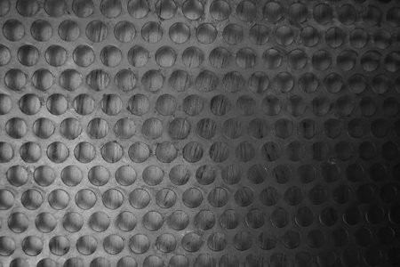 abstract of round metal mesh texture for background usedの写真素材
