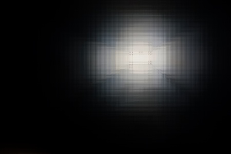 abstract of light at the end of the tunnelの写真素材