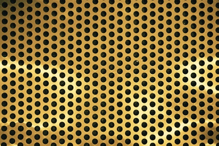 abstract of round metal mesh texture for background usedの写真素材