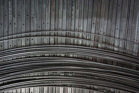 abstract of metal line for background usedの写真素材