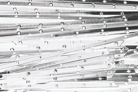 abstract of metal line for background usedの写真素材